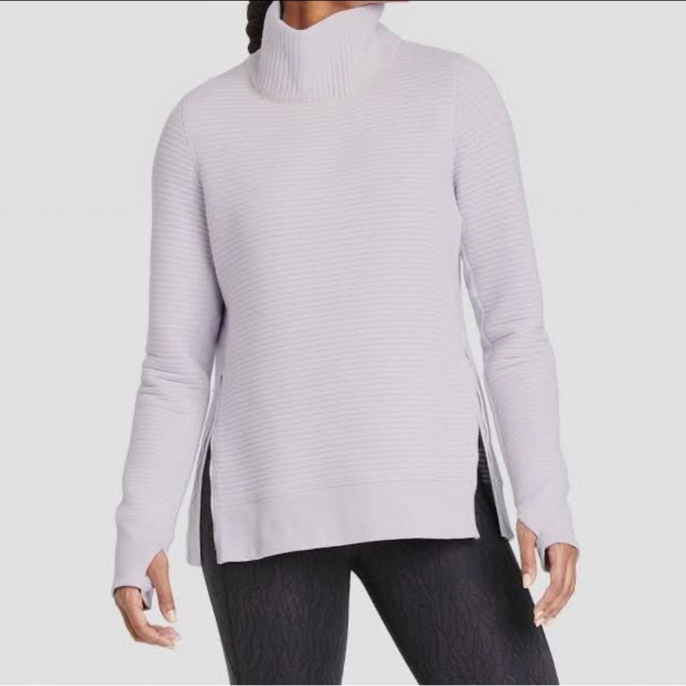 All in Motion Quilted Pullover